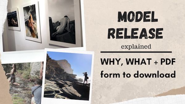 Model Release – why, what + PDF form to download