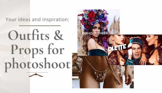 Outfits & props for a photoshoot – ideas and inspiration
